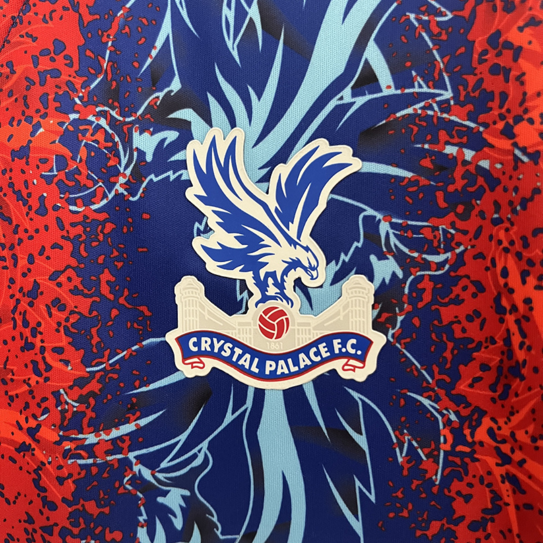 Crystal Palace - Maillot Domicile 24/25 - Rouge, Bleu