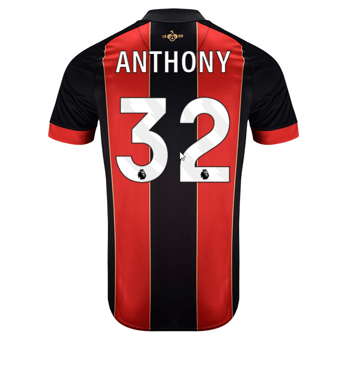 Bournemouth FC Home Jersey 24/25 - Custom Printing