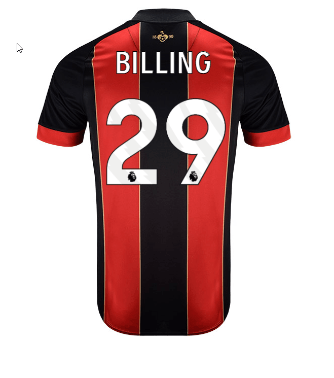 Bournemouth FC Home Jersey 24/25 - Custom Printing
