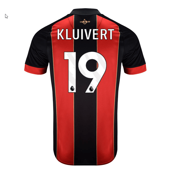 Bournemouth FC Home Jersey 24/25 - Custom Printing