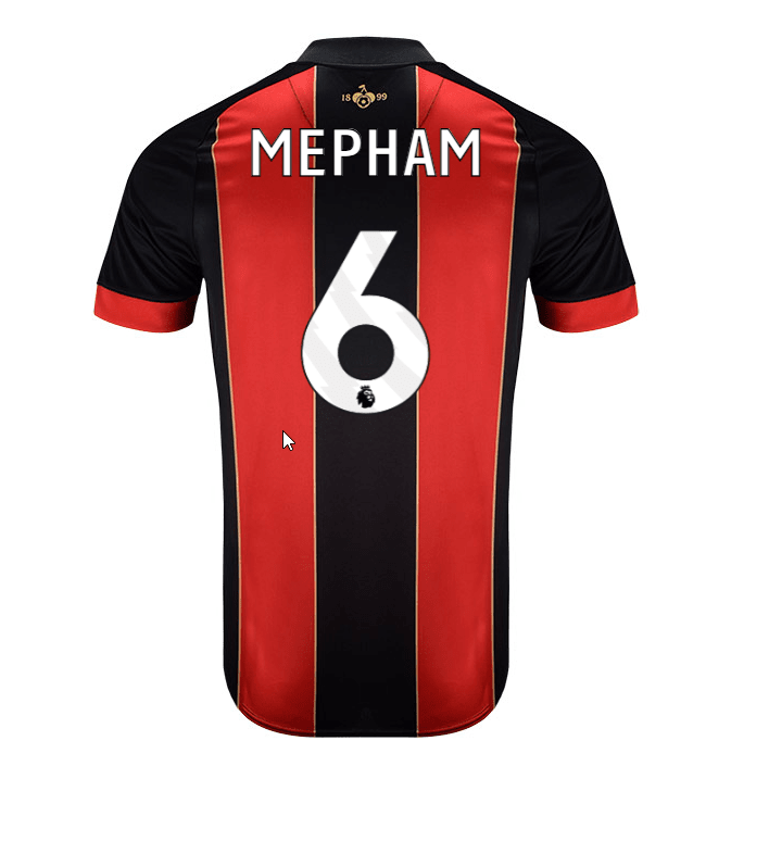Bournemouth FC Home Jersey 24/25 - Custom Printing