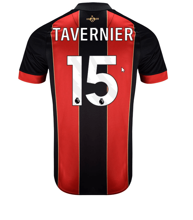 Bournemouth FC Home Jersey 24/25 - Custom Printing