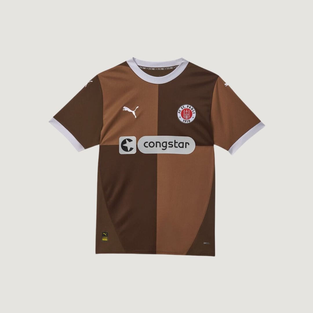 FC St. Pauli - Maillot Domicile 24-25 - Marron