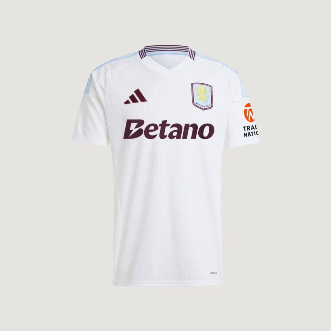 Aston Villa FC - Maillot Extérieur 24/25 - Blanc