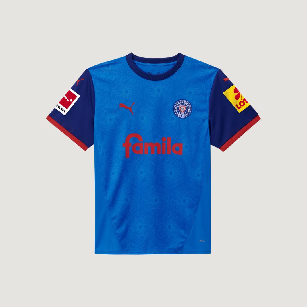 Holstein Kiel - Maillot domicile 24-25 - Bleu
