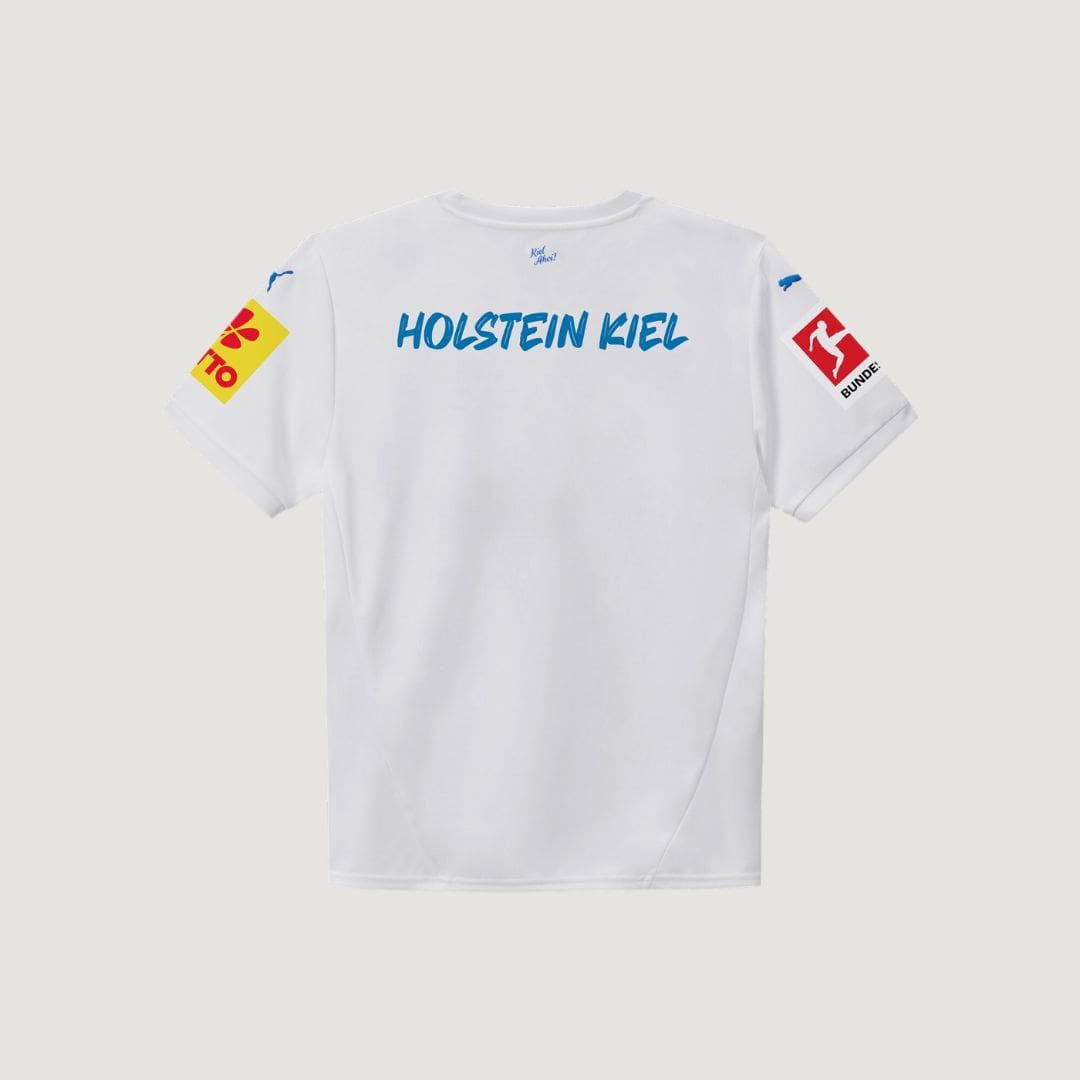 Holstein Kiel - Maillot Extérieur 24-25 - Blanc, Bleu
