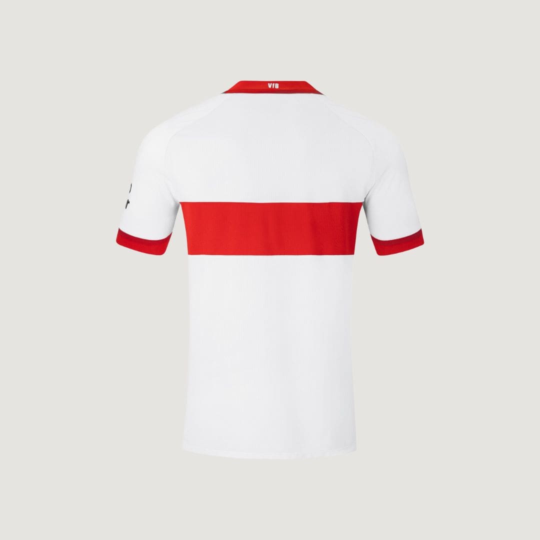 VfB Stuttgart - Maillot Domicile 24/25 - Blanc, rouge