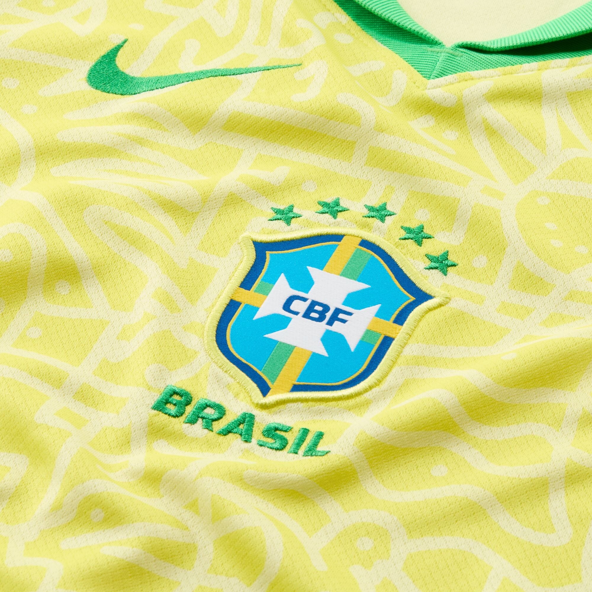 Brazil 2024 Home Youth Jersey (FJ4409-706)